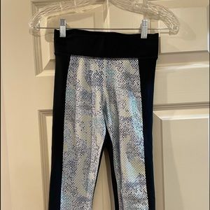Under Armour Capri tights black/print